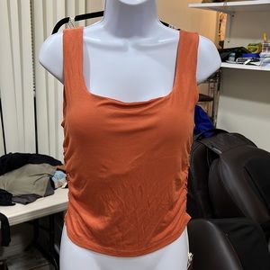 OGL Eco-SkinKiss® Ruched Sides Square Brami Tank Top